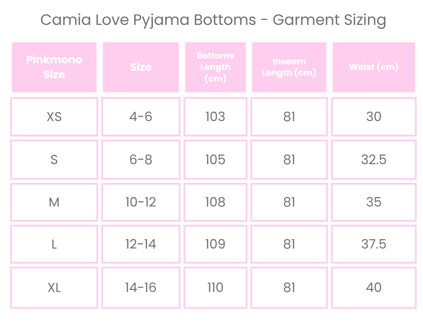 Camia Love Pyjama Bottoms